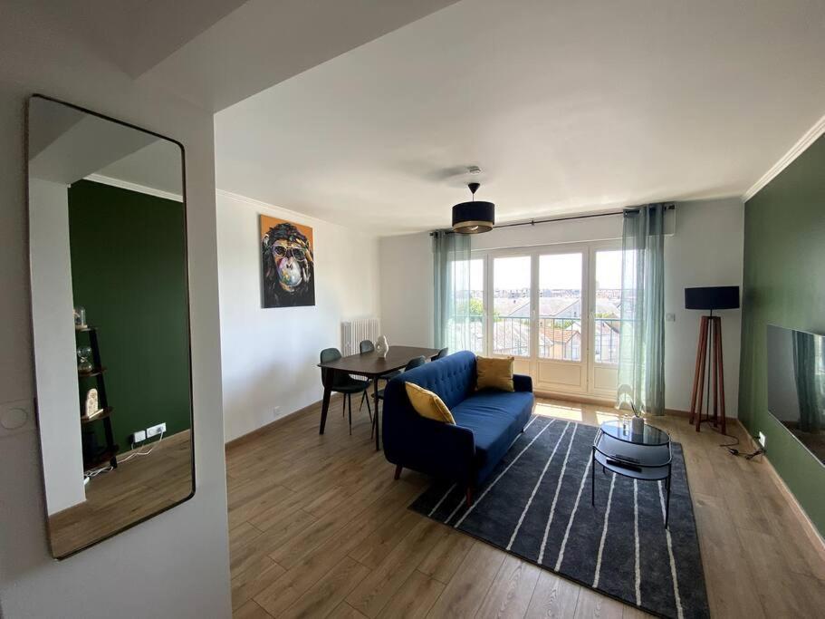 Appartement Neuf, 3 Chambres Avec Vue Panoramique Le Mans Exterior foto